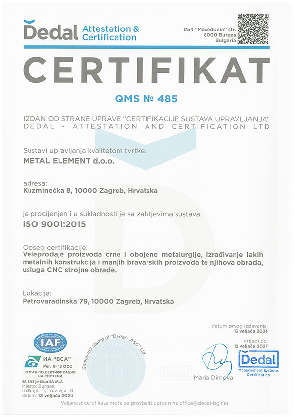 Certifikat